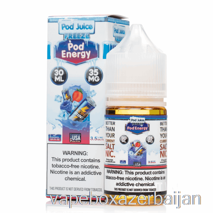 Vape Baku FREEZE Pod Energy - Pod Juice - 30mL 20mg